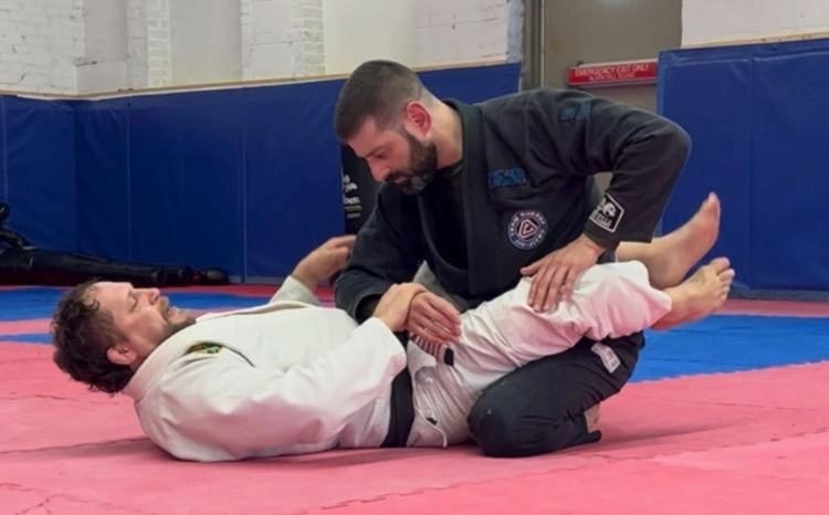 BJJ technique demonstration