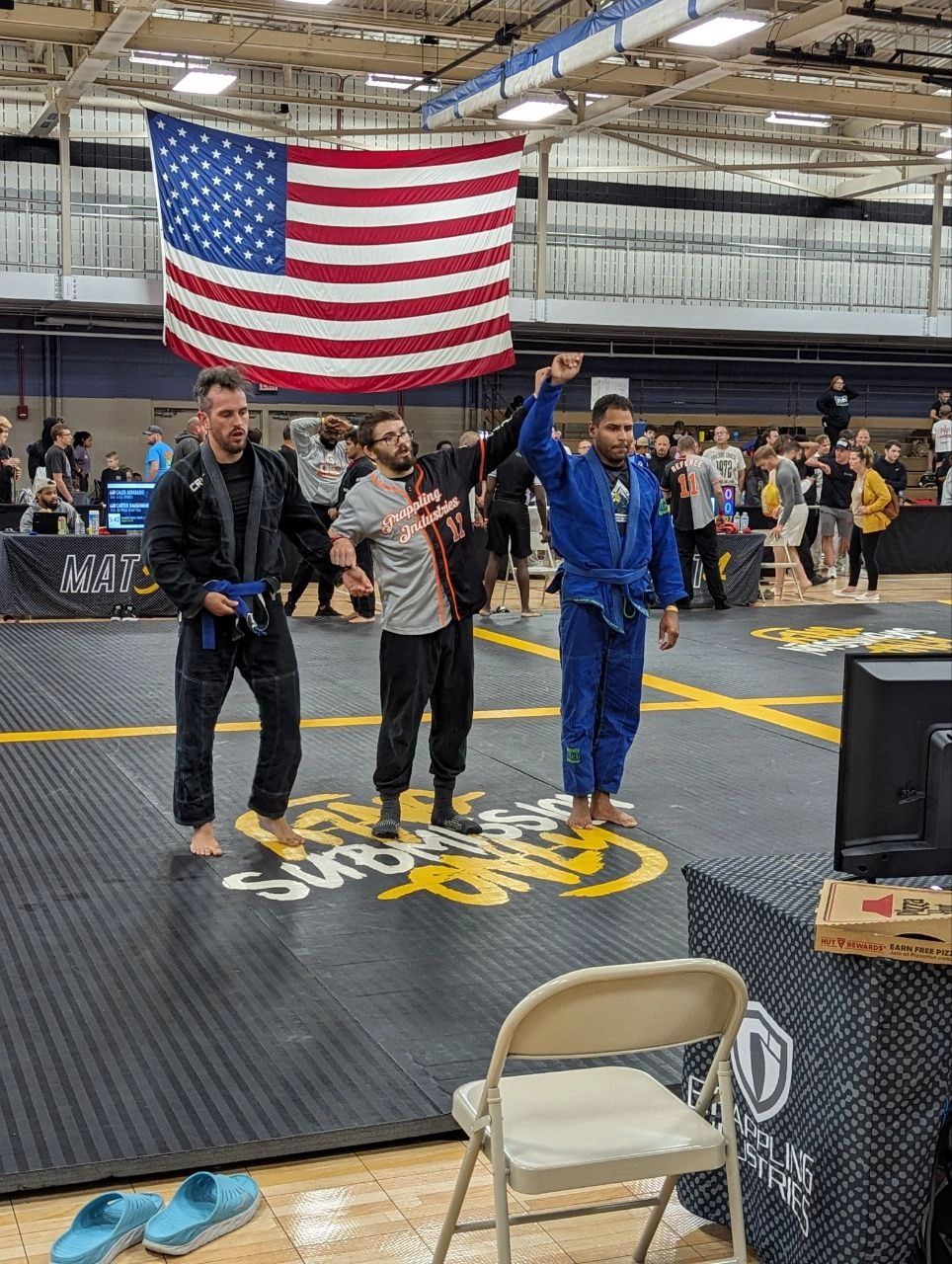 Competition American flag