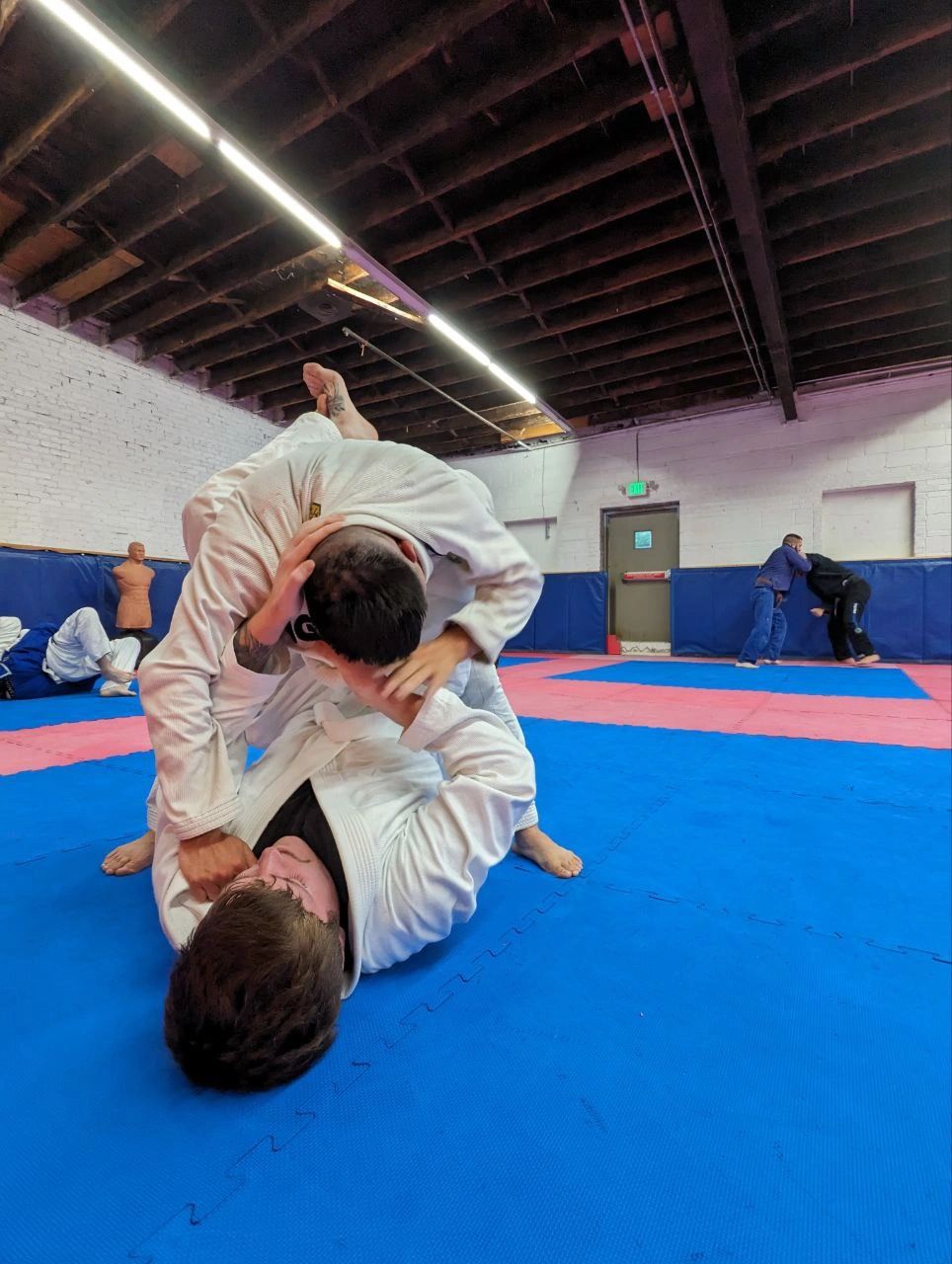Grappling throw technique